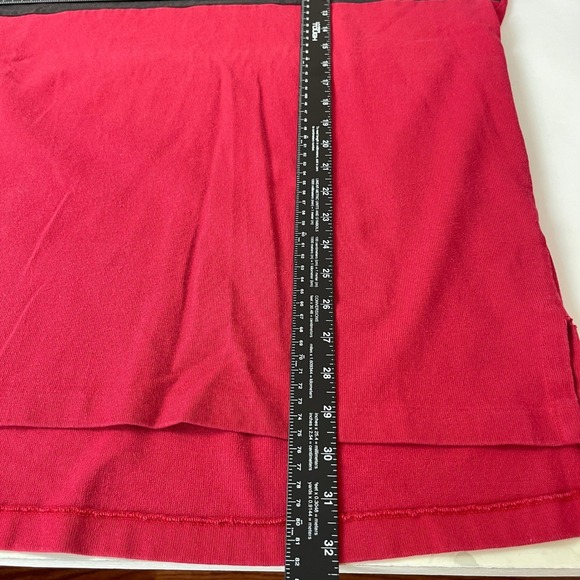 Vintage Polo Ralph Lauren Shirt Mens XL Red Turtleneck Crest Shield Embroidered - Picture 8 of 12